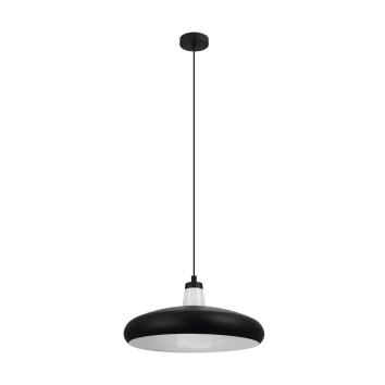 Eglo TABANERA-C Lampa Wisząca LED Czarny, Biały, 1-punktowy