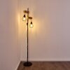 Barbengo Lampa Stojąca jasne drewno, czarny, 2-punktowe