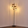 Barbengo Lampa Stojąca jasne drewno, czarny, 2-punktowe