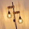 Barbengo Lampa Stojąca jasne drewno, czarny, 2-punktowe