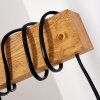 Barbengo Lampa Stojąca jasne drewno, czarny, 2-punktowe
