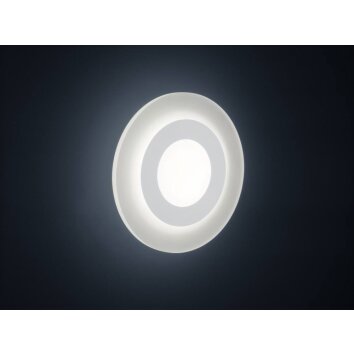 Helestra WES lampa sufitowa LED Biały, 1-punktowy