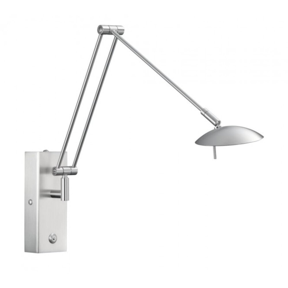 Knapstein Lampa ścienna LED Nikiel matowy, 2-punktowe main product photo
