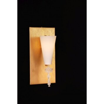 Holländer ART PYREX 1 lampa ścienna Złoty, 1-punktowy