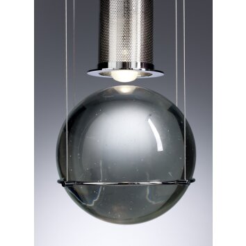 Tecnolumen Le tre streghe Lampa wisząca LED Chrom, 1-punktowy
