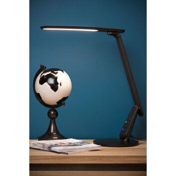 Lucide PRACTICO Lampa biurkowa LED Czarny, 1-punktowy