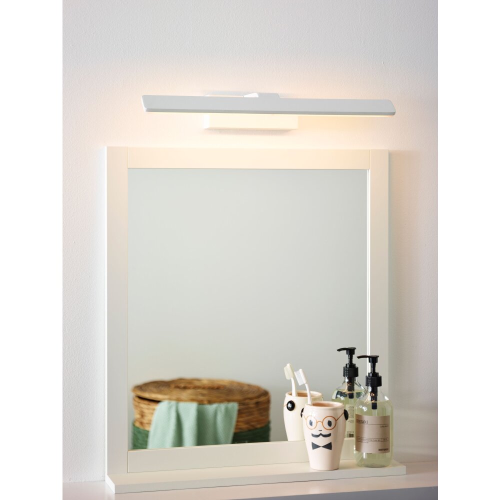 Lucide BETHAN Lampa oświetlająca lustro LED Biały, 1-punktowy main product photo