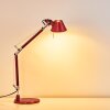 Artemide TOLOMEO MICRO Lampa stołowa Czerwony, 1-punktowy