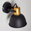 Lampa ścienna Blackburn Czarny, 1-punktowy