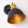 Lampa ścienna Blackburn Czarny, 1-punktowy