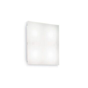 Ideal Lux FLAT Lampa Sufitowa Biały, 1-punktowy