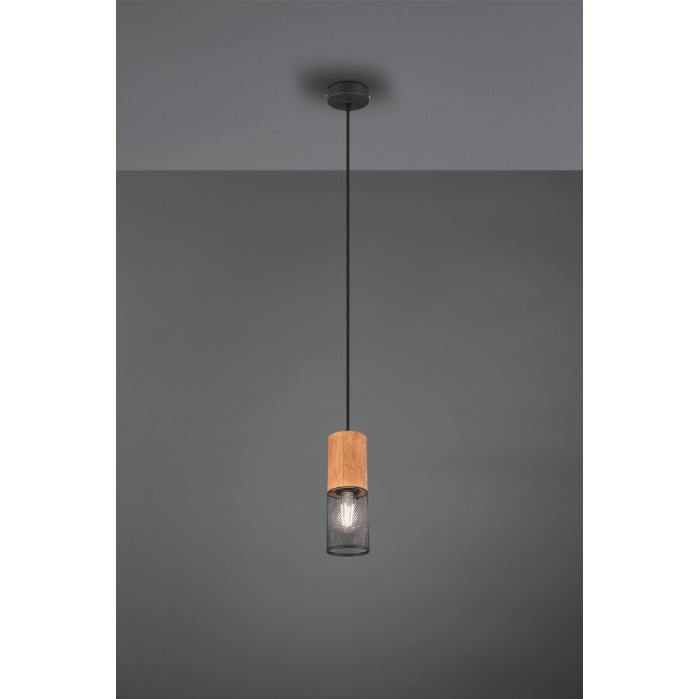 Trio Tosh Lampa Wisząca LED Czarny, 1-punktowy main product photo