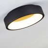 Kampala Lampa Sufitowa LED Czarny, 1-punktowy
