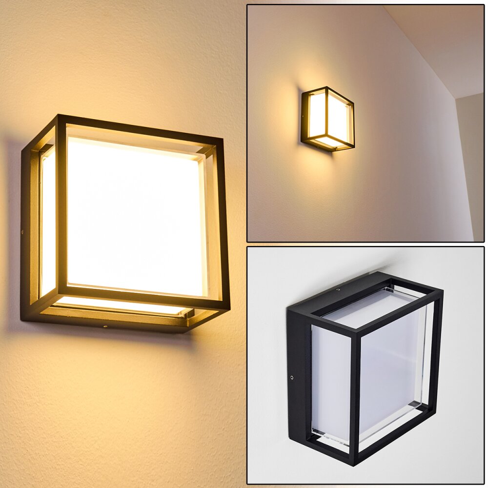 Lysabild Zewnętrzny kinkiet LED Czarny, 1-punktowy main product photo