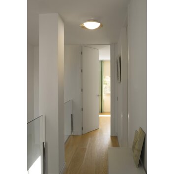 Faro Barcelona Side Lampa Sufitowa LED Nikiel matowy, Biały, 1-punktowy