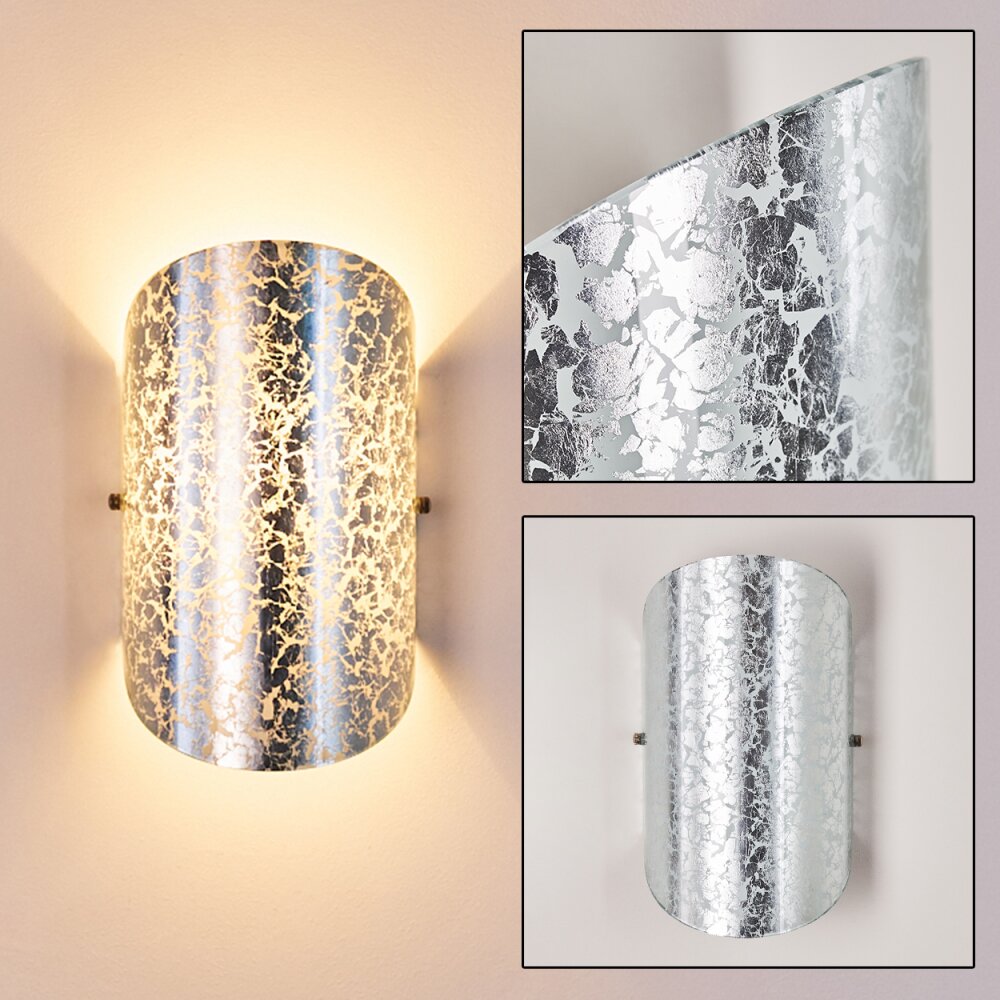 Teramo Lampa ścienna Biały, 1-punktowy main product photo