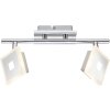 Globo Gerolf Reflektor sufitowy LED Chrom, 2-punktowe
