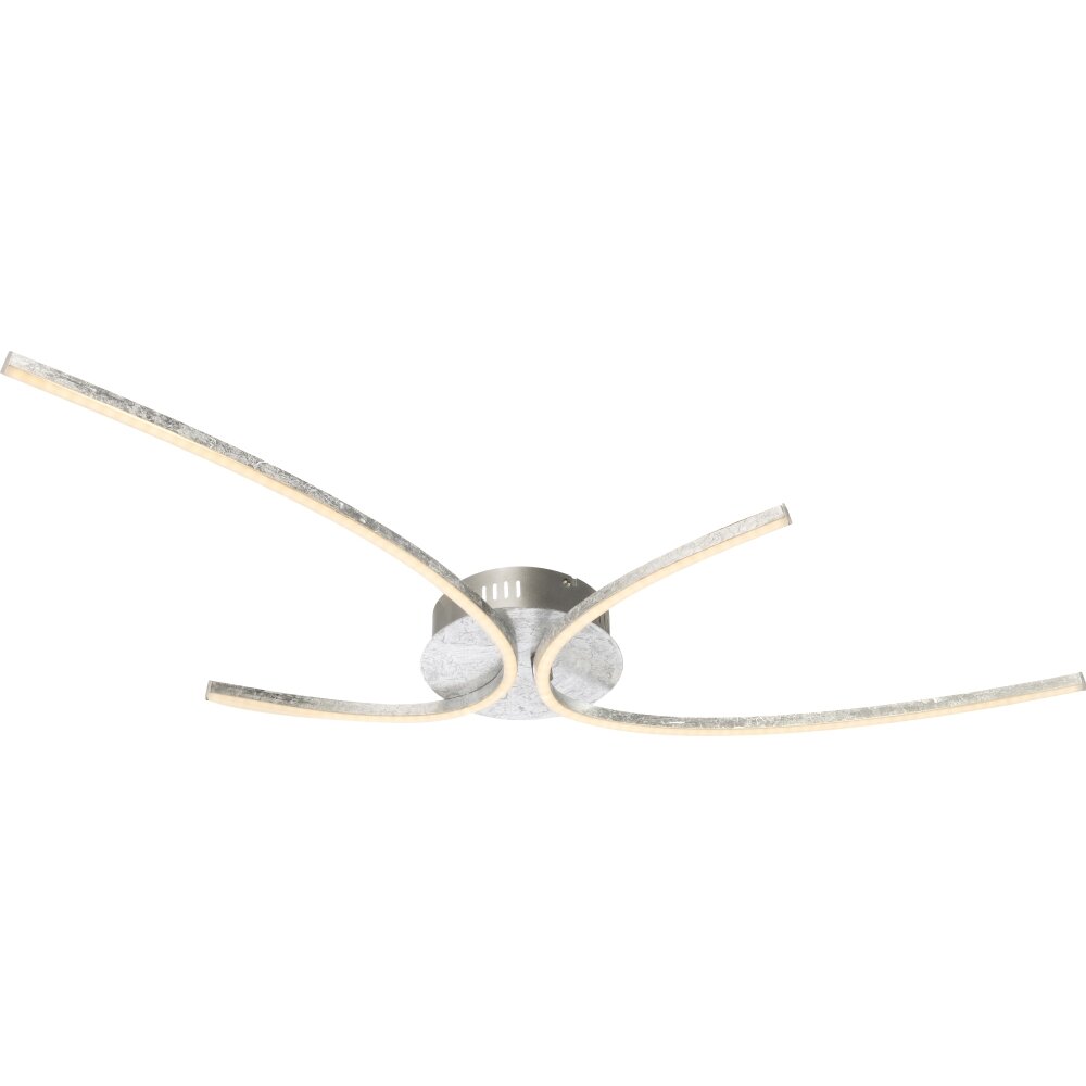 Globo NIKA Lampa Sufitowa LED Srebrny, 1-punktowy main product photo