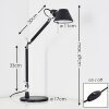 Artemide TOLOMEO MICRO Lampa stołowa Czarny, 1-punktowy