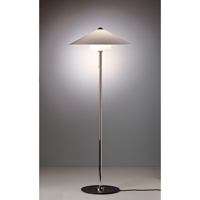Tecnolumen Wagenfeld Lampa stojąca Nikiel matowy, 1-punktowy