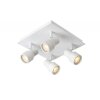 Lucide SIRENE lampa sufitowa LED Biały, 4-punktowe