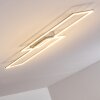 Veyrier Lampa Sufitowa LED Stal szczotkowana, 2-punktowe