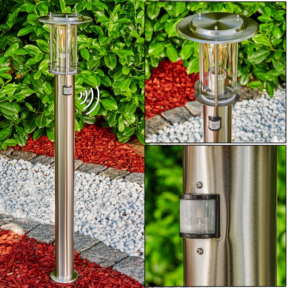 Oświetlenie ścieżek Mulo Stal nierdzewna, 1-punktowy, Czujnik ruchu main product photo