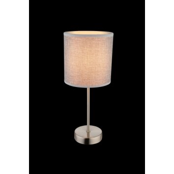 Globo Lampa stołowa Nikiel matowy, 1-punktowy