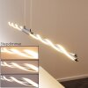 CARMACKS Lampa wisząca LED Chrom, 4-punktowe