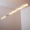 CARMACKS Lampa wisząca LED Chrom, 4-punktowe