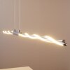 CARMACKS Lampa wisząca LED Chrom, 4-punktowe