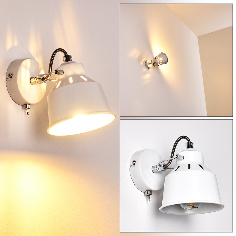 Safari Lampa ścienna Biały, 1-punktowy main product photo