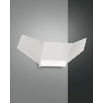 Fabas Luce Safi Lampa ścienna LED Biały, 1-punktowy