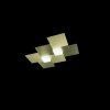 Grossmann CREO Oświetlenie ścienne i sufitowe LED Mosiądz, 2-punktowe