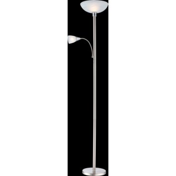 Globo Blade Lampa Stojąca LED Nikiel matowy, 2-punktowe