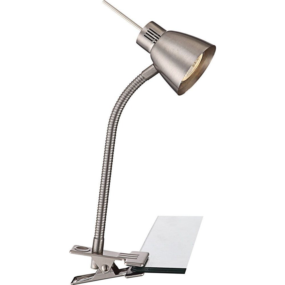 Globo Lampa stołowa LED Nikiel matowy, 1-punktowy main product photo