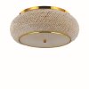 Ideal Lux PASHA Lampa Sufitowa Złoty, Kryształowa, 10-punktowe