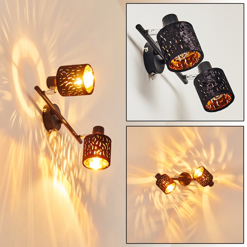 Liared Lampa ścienna Czarny, 2-punktowe main product photo
