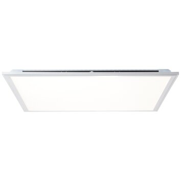 Brilliant Alissa panel LED Srebrny, 1-punktowy, Zdalne sterowanie, Zmieniacz kolorów