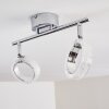 Soppana Lampa Sufitowa LED Chrom, 2-punktowe