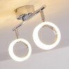 Soppana Lampa Sufitowa LED Chrom, 2-punktowe