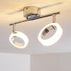 Soppana Lampa Sufitowa LED Chrom, 2-punktowe