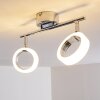 Soppana Lampa Sufitowa LED Chrom, 2-punktowe
