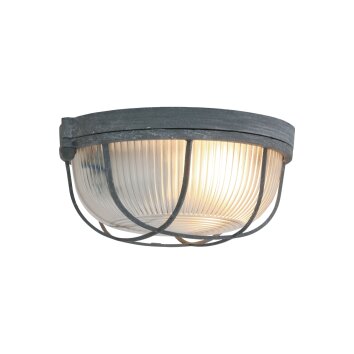 Steinhauer Mexlite Lampa Sufitowa Szary, 1-punktowy