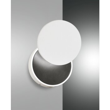 Fabas Luce Ara Lampa ścienna LED Biały, 1-punktowy