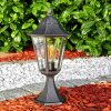 Zewnętrzna lampa słupek Gilze Czarny, 1-punktowy