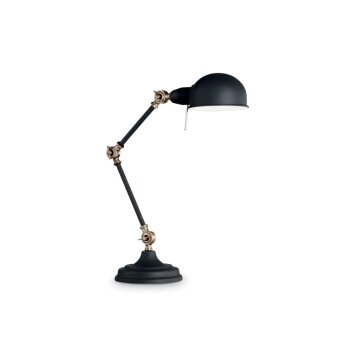 Ideal Lux TRUMAN Lampa stołowa Czarny, 1-punktowy