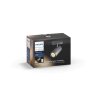 Philips Hue Ambiance White Buratto oprawy sufitowe zestawy podstawowe Srebrny, 1-punktowy, Zdalne sterowanie