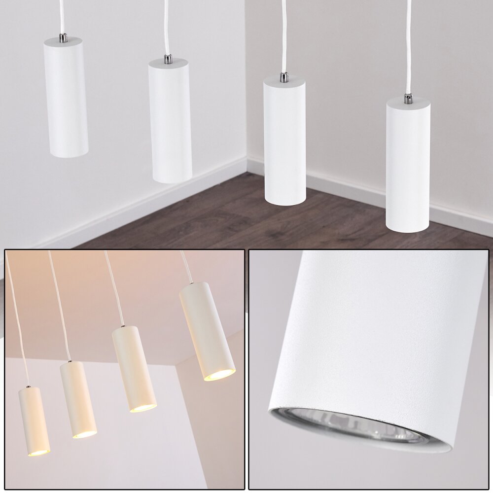 Zuoz Lampa Wisząca Biały, 4-punktowe main product photo