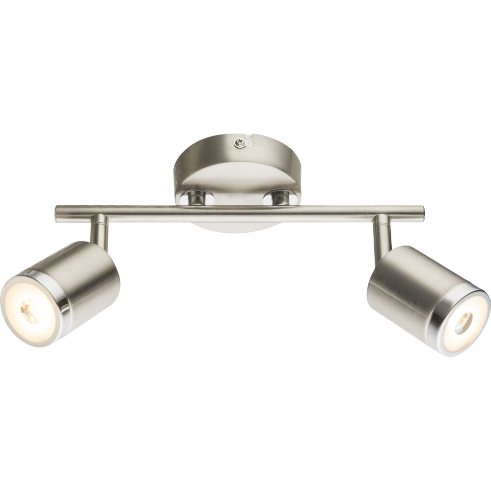 Globo COMORE lampy sufitowe listwy LED Nikiel matowy, 2-punktowe main product photo
